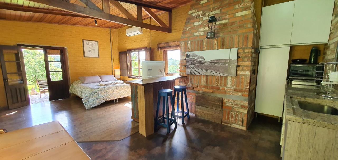 Loft No Campo Proximo Ao Vale Dos Vinhedos Villa Garibaldi Exteriör bild